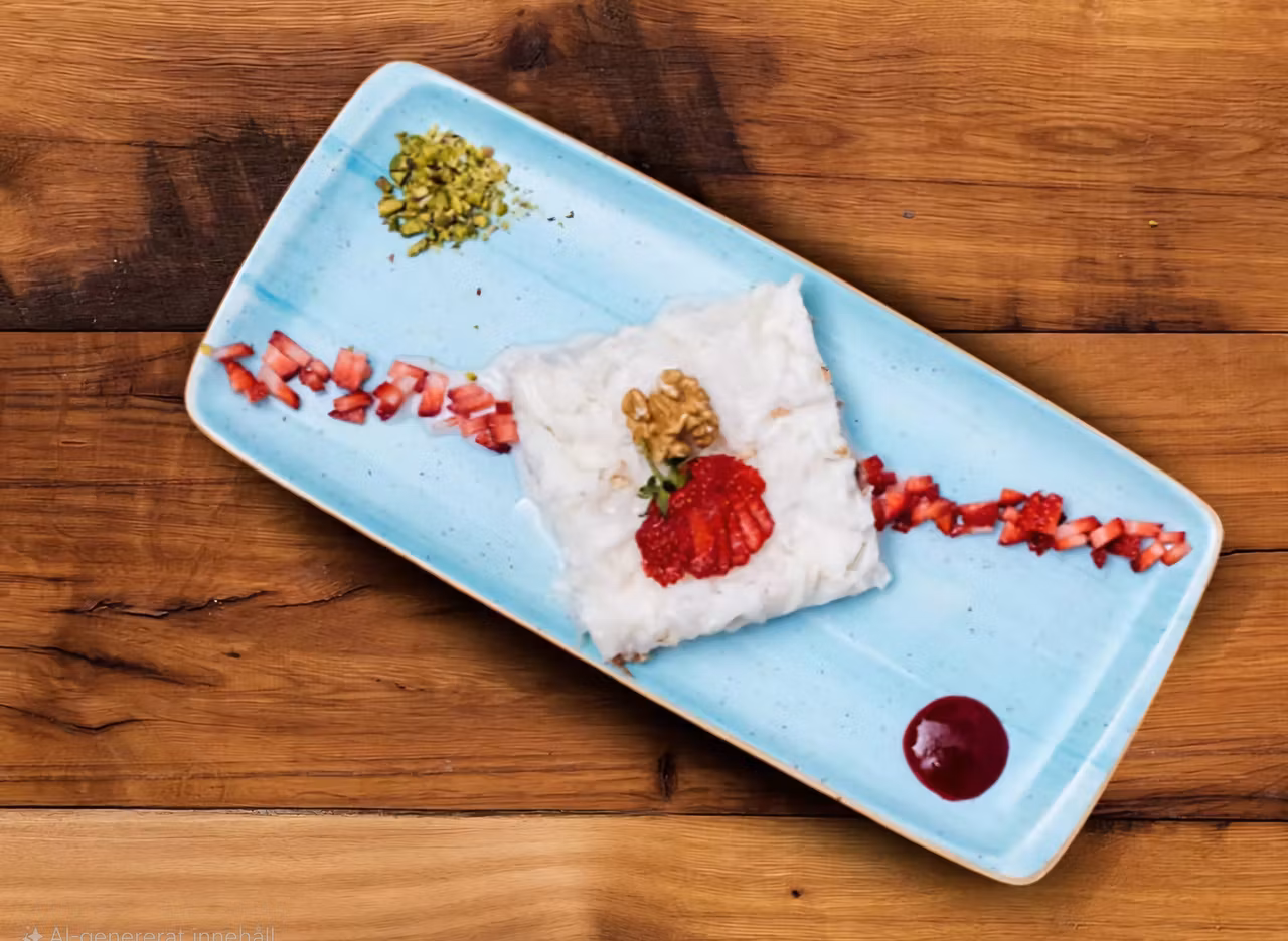 AQUA Tallrik rekt 34x16cm