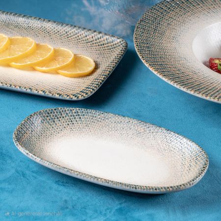 SWAY Oval Assiett 15x8,5cm
