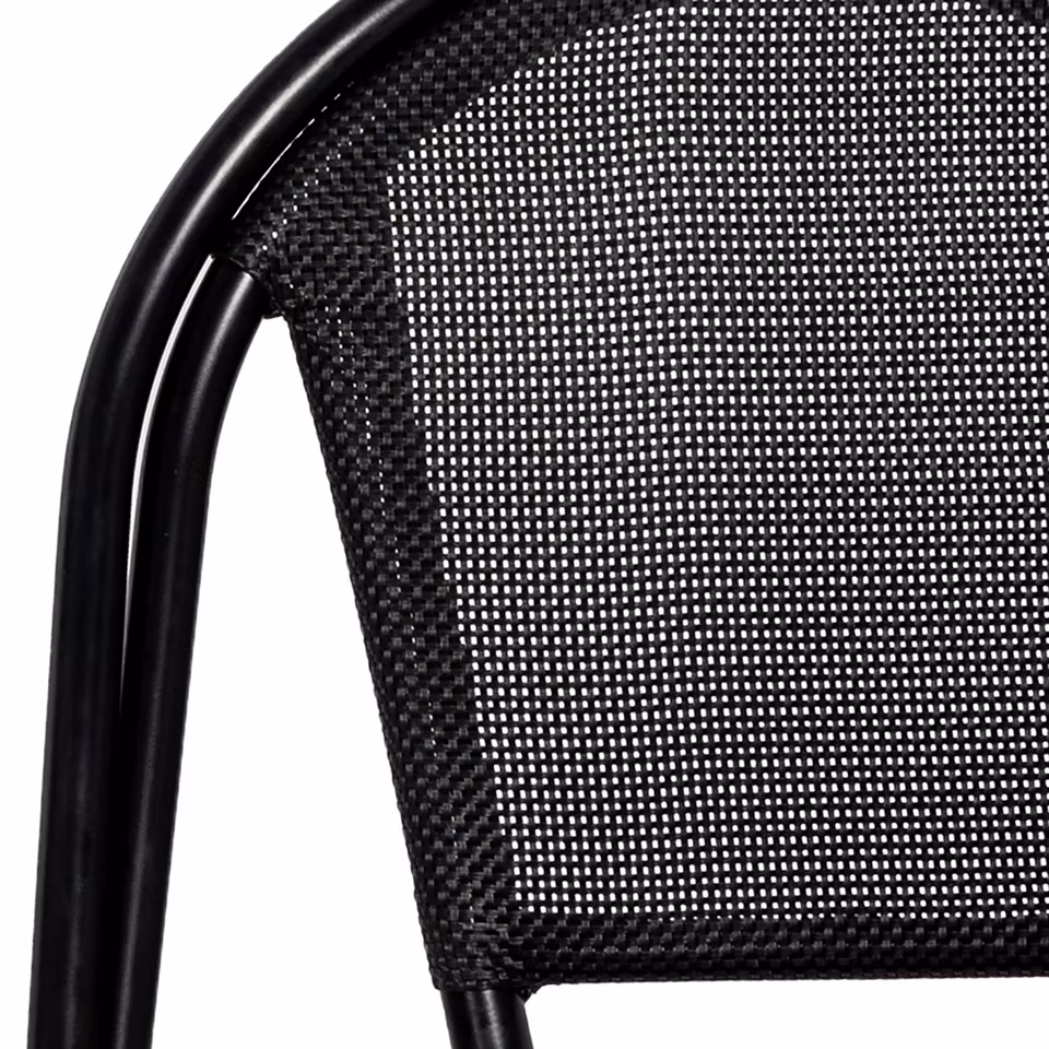 Stol Menton, Svart texteline