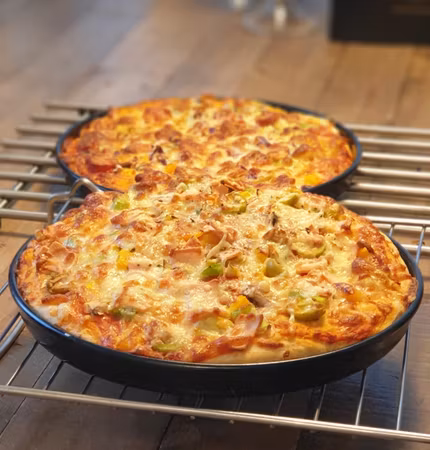 Agnelli Pizzafat blåstål D18cm