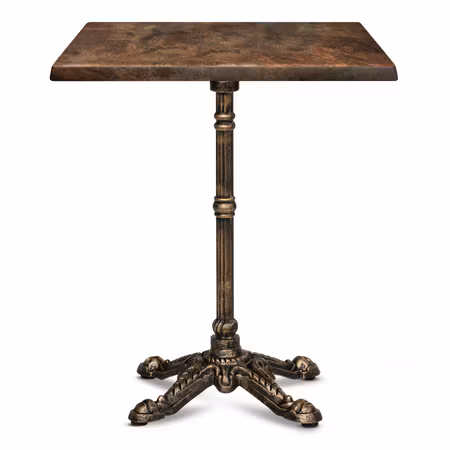 Bordsskiva Rustbrown 60x60 cm