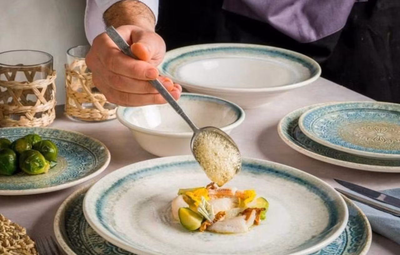 Rivus Line Gourmet Flat Tallrik 25 cm