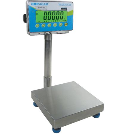 Elektronisk våg 150 kg, 10 g delning, plattform 400x500 mm