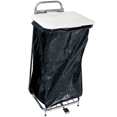Sopsäckställning med lock och pedal