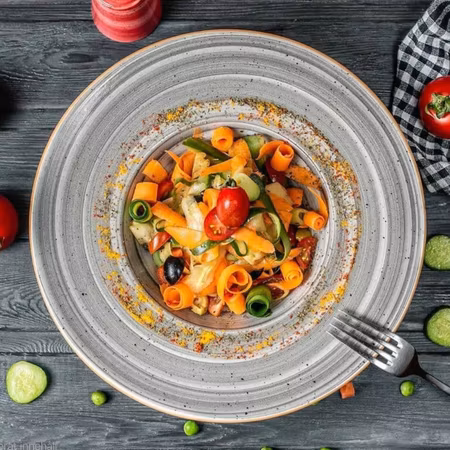 SPACE Tallrik djup Med Brett B räm, D28cm