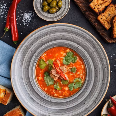 SPACE Tallrik djup Med Brett B räm, D28cm