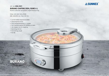 Burano Chafer Rund