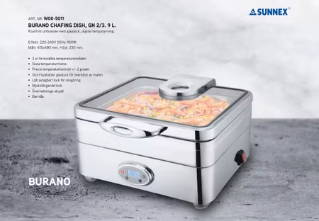 Burano Chafer Gn 2/3