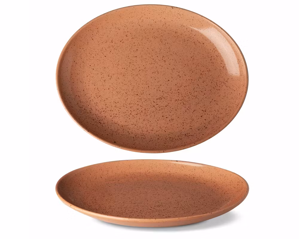 Terracotta -LIFESTYLE Tallrik Oval 32x25cm