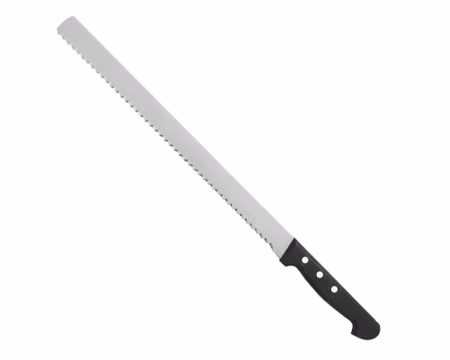 Brödkniv vågtandad, blad 310 mm, POM