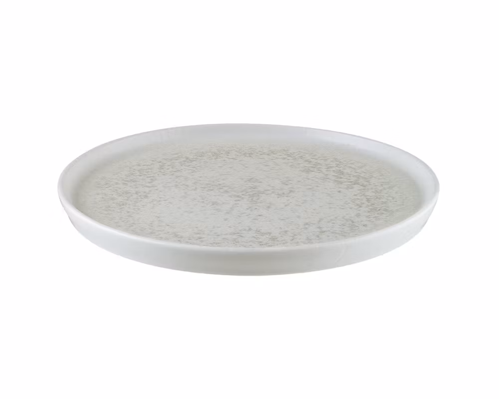 LUNAR White Tallrik flat D22cm