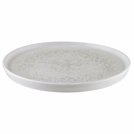 LUNAR White Tallrik flat D22cm