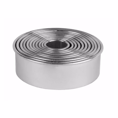 Stansset Ø 2-9 cm, rund 11 St