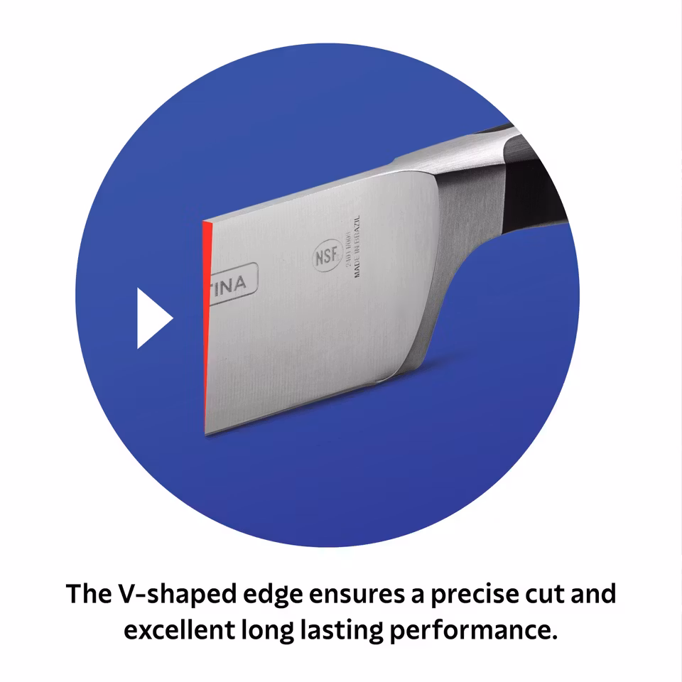 Kockkniv Blad 13,0 cm L25 cm Century Line, Tramontina