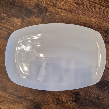 Rektangulär tallrik 31x20 cm, Strömgården