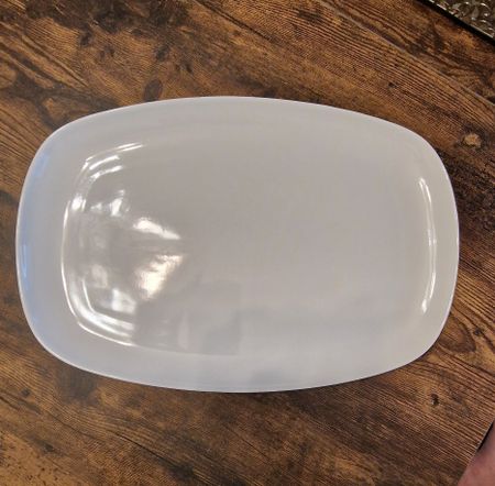 Rektangulär tallrik 35x23x2,5 cm, Strömgården