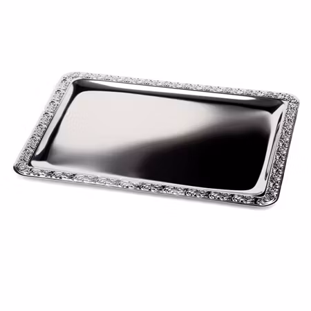 Bricka/Uppläggningsfat 530x325 mm, Rostfri