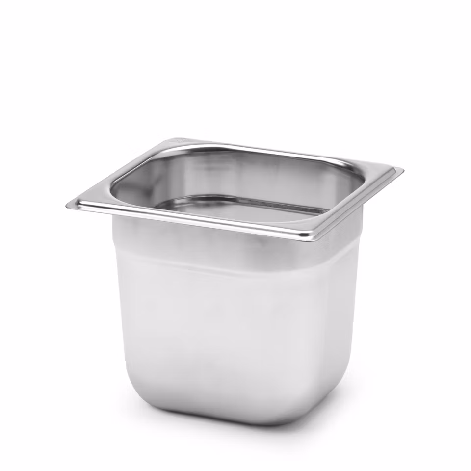 Kantin Rostfri, utan handtag GN 1/6-150