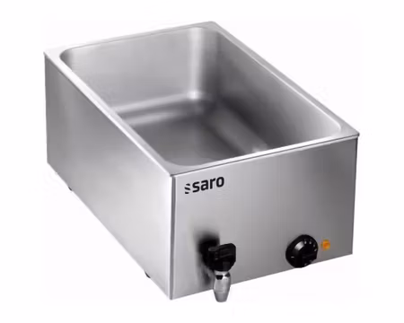 Vattenbad Med Tappkran, 1xGN1/1-Max Djup:150 mm, SARO