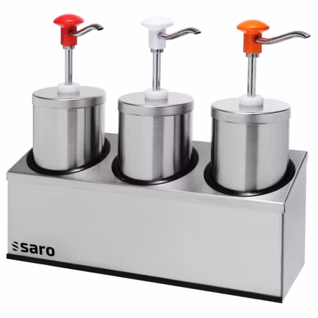 Såsdispenser 3x2,25 Liter, SARO