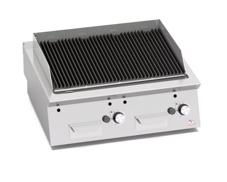 Gasgrill Lavastens 2 zoner, 800x730x280 mm 14kW, BERTOS