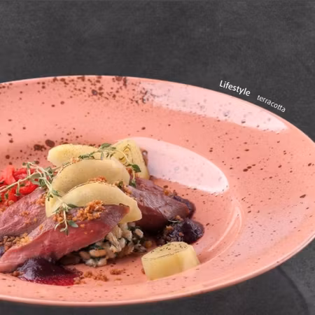 Terracotta -LIFESTYLE Pasta Tallrik D29,5cm
