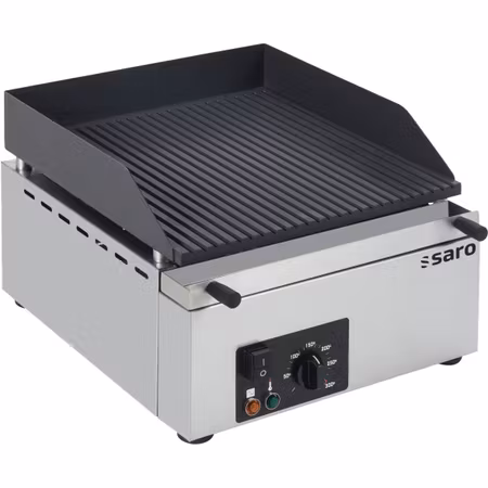 Stekbord Räfflad, 3 kW, 400x460 mm , SARO