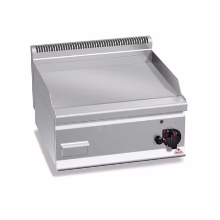 Gas-stekbord Slät, 8kW 600x600 mm, BERTOS