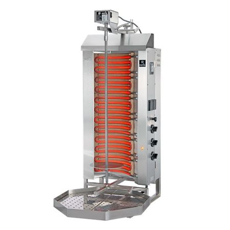 Kebabgrill E3-S, 50kg kött effekt:9kW, POTIS