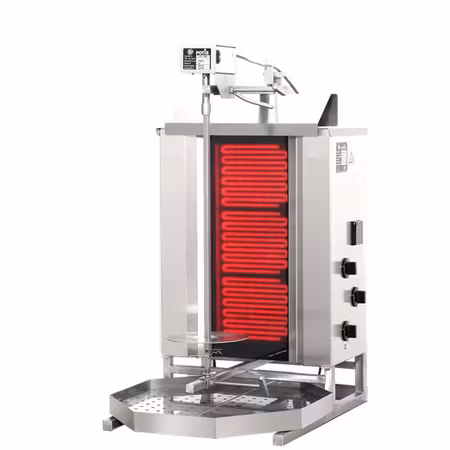 Kebabgrill CE3, 30kg kött effekt:5,7kW, POTIS