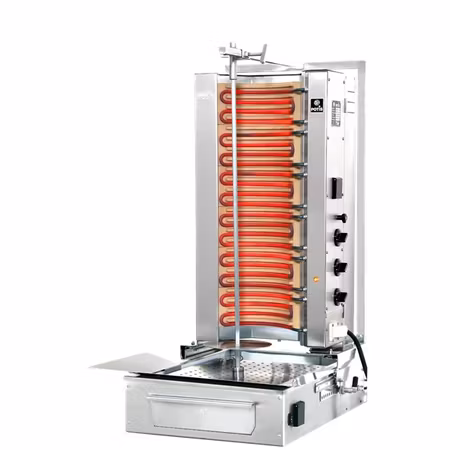 Kebabgrill F E3-N, 50kg kött effekt:7,8kW, POTIS