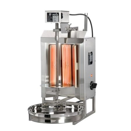 Kebabgrill EH, 7kg kött effekt:3kW, POTIS