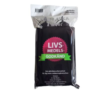 Såsflaska, Transparent 1Liter