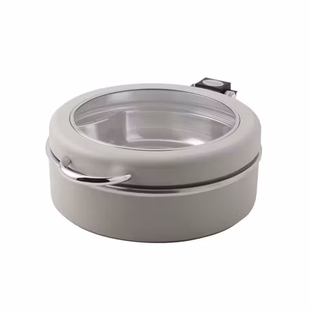 Chafing Dish induktion D:30cm grå med glaslock,  SAMBONET