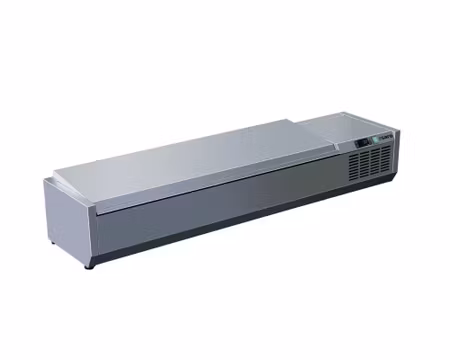Kylränna 1500x395x280mm Med Lock,6x1/3 eller 5x1/3+1/2 GN VRX 1500 , SARO