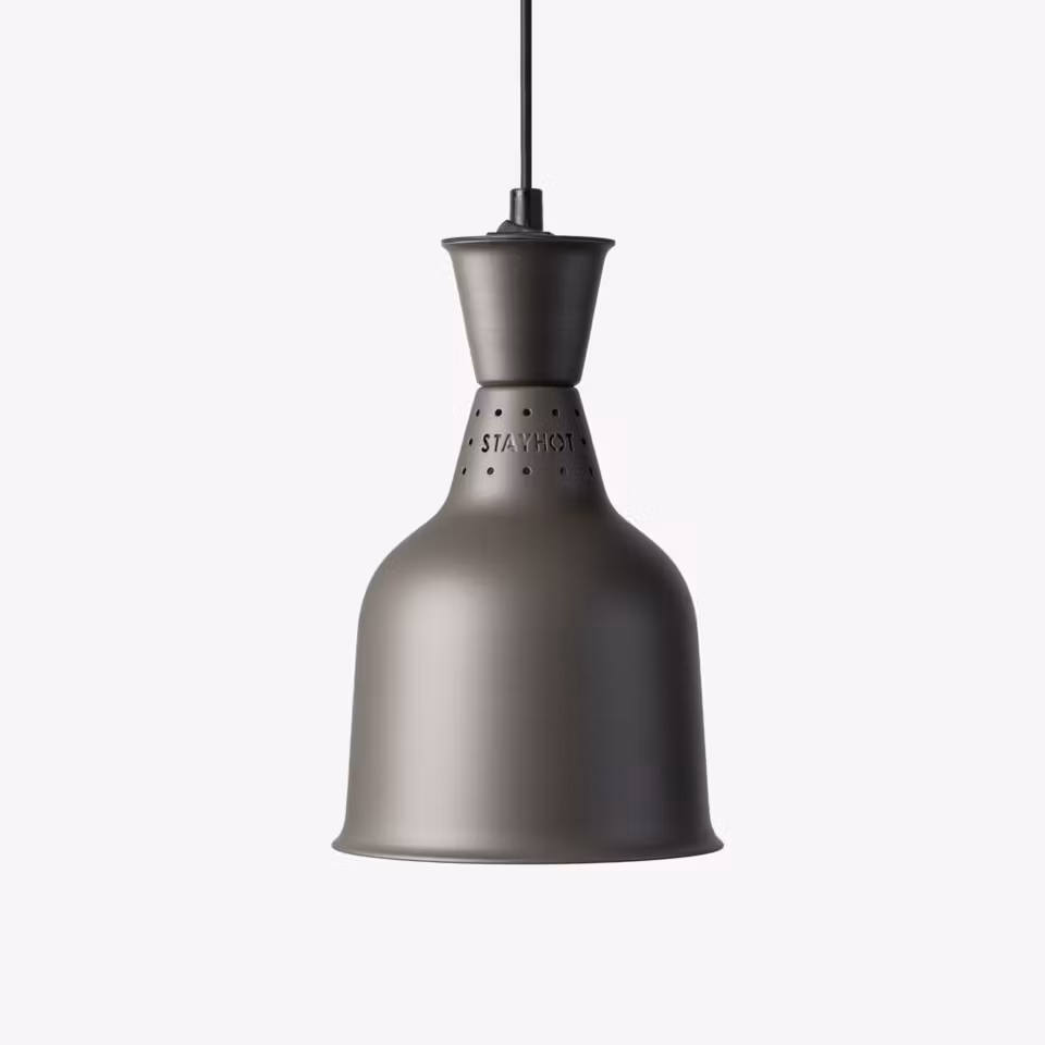 Värmelampa Classic, fast kabel 1222 Umbra Grey, STAYHOT