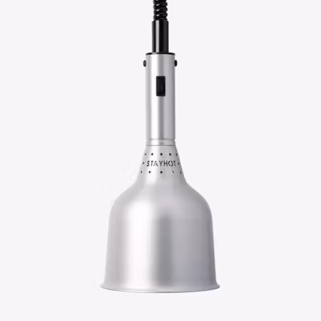 Värmelampa med HISS Classic 1224 Aluminium, STAYHOT