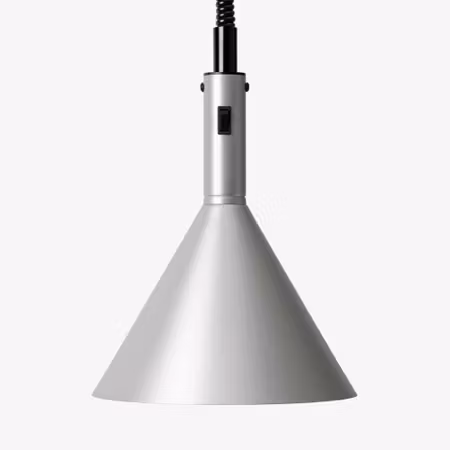 Värmelampa med HISS Trattoria 1224 Aluminium, STAYHOT