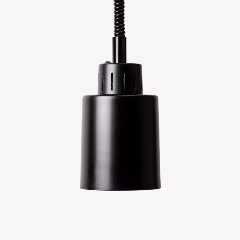 Värmelampa med HISS Compact 27001 Svart, STAYHOT