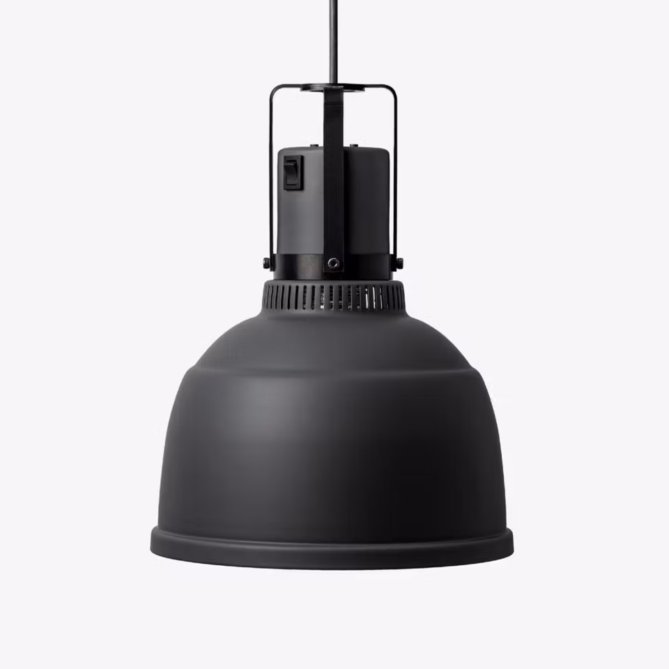 Värmelampa Focus RO Fast Kabel Svart, STAYHOT