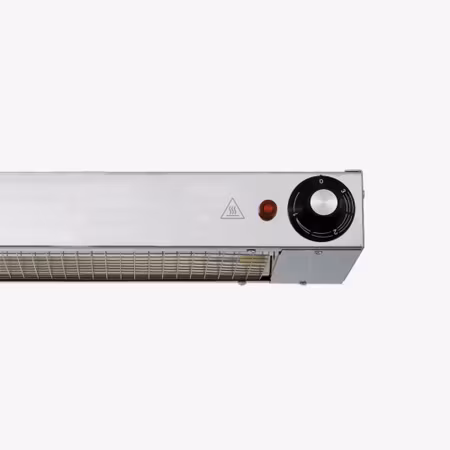 Värmelist utan belysning, Classic V-1250, B1250xD150xH60 mm, STAYHOT