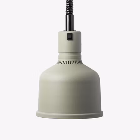 Värmelampa med Hiss Focus MS Cement Grey, STAYHOT