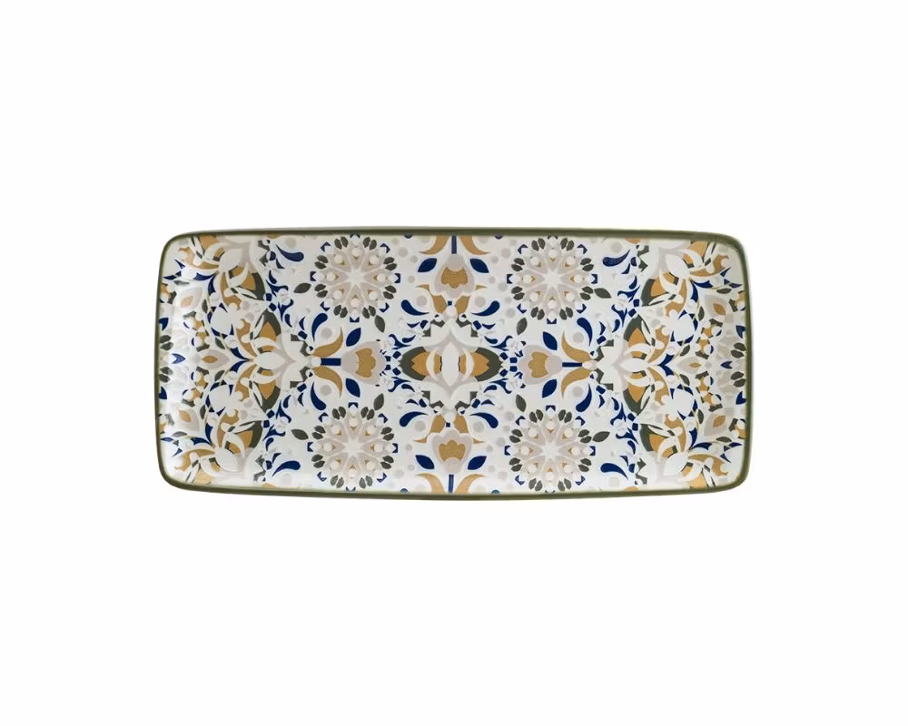 TENANGO Tallrik rekt 34x16cm