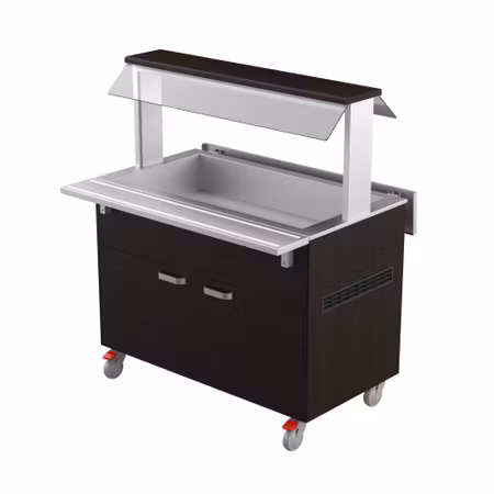 Varm buffévagn 1700V, 5xGN1/1-150, 1800x620x1356mm, COOLPART