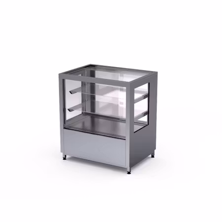 Kylmonter COLLY 900, 2st glashyllor+bottenhylla, 900x650x1000mm, COOLPART