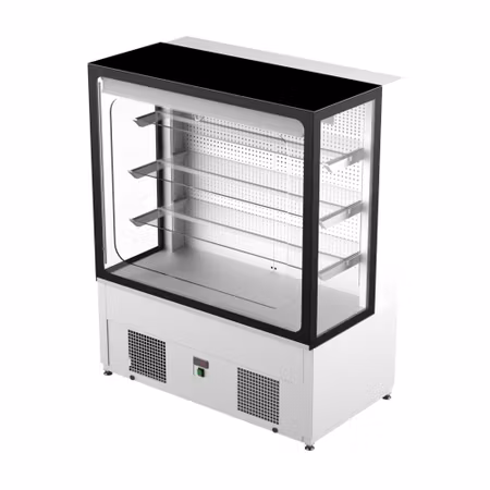 Kylmonter CUBIC SM1200, Stängd rygg Öppen mot kund, 1200x650x1480mm, COOLPART