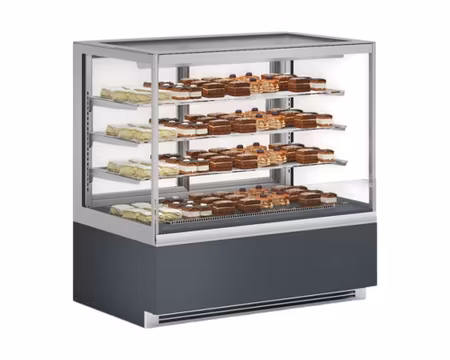JUKA ÖPPEN Displaymonter RAFAELLO, CH Serien i 3 Storlekar-Höjd:1370mm, COOLPART