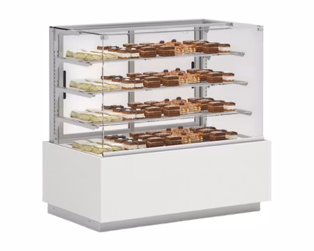 JUKA Kylmonter LUMINA 180, 3st glashyllor+botten, 1880x825x1350mm, COOLPART