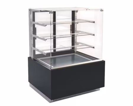 JUKA Kylmonter 3st glashyllor+botten, LUMINA Serien i 3 Storlekar-Höjd:1350mm, COOLPART