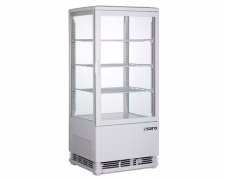 Kylmonter SC 80 vit, 3st hyllor+bottenhylla 428x386x960mm, SARO